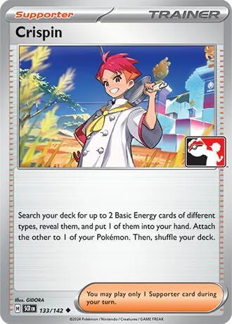 Crispin Play! Pokémon Prize Pack Series Six card