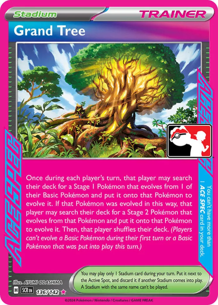 Grand Tree Play! Pokémon Prize Pack Series Six card