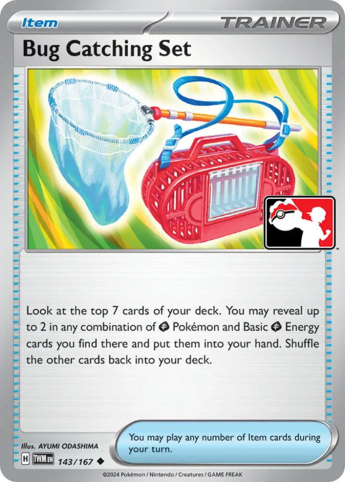 Bug Catching Set Play! Pokémon Prize Pack Series Six card