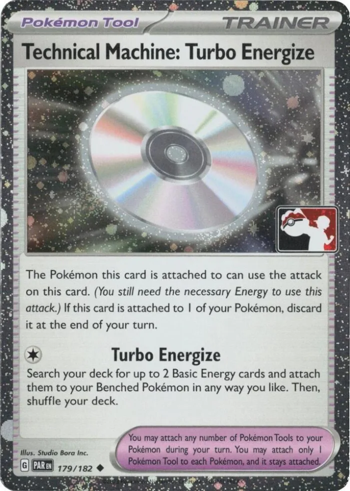 Technical Machine: Turbo Energize Play! Pokémon Prize Pack Series Six card