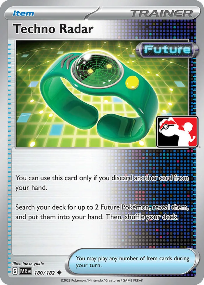 Techno Radar Play! Pokémon Prize Pack Series Six card