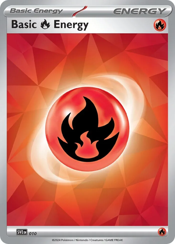 Basic Fire Energy Play! Pokémon Prize Pack Series Seven card
