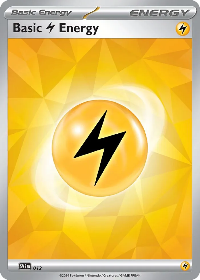 Basic Lightning Energy Play! Pokémon Prize Pack Series Seven card