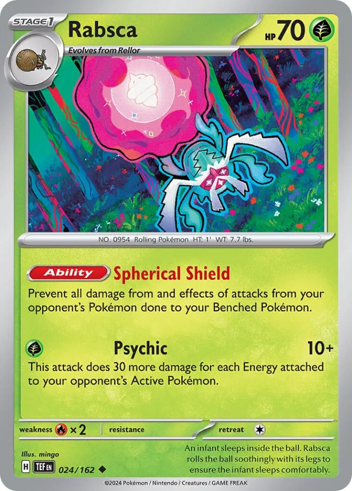 Rabsca Play! Pokémon Prize Pack Series Seven card