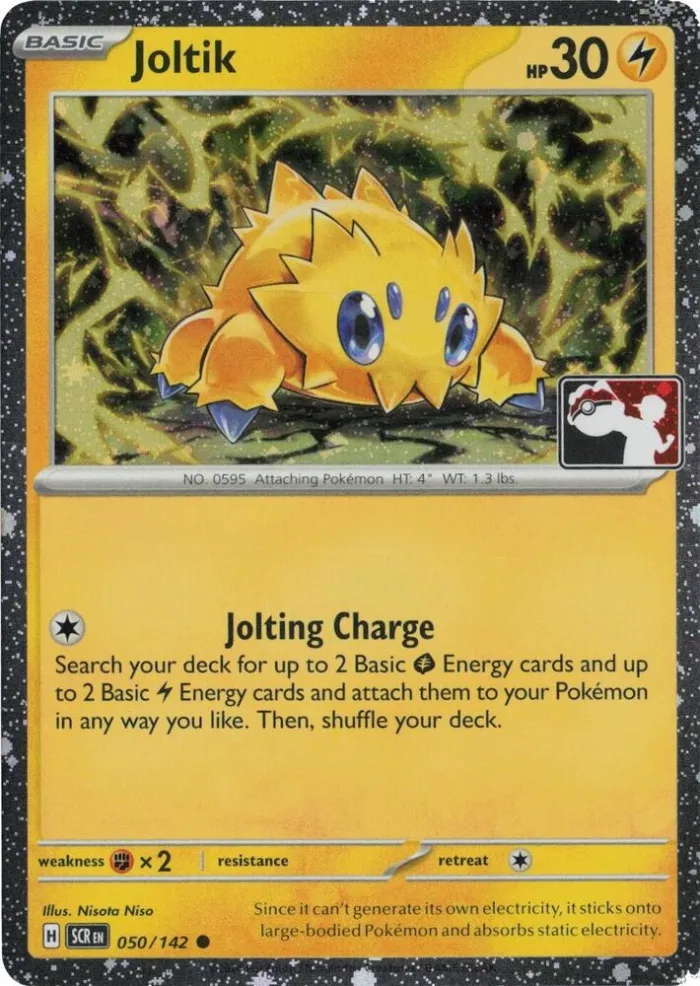 Joltik Play! Pokémon Prize Pack Series Seven card