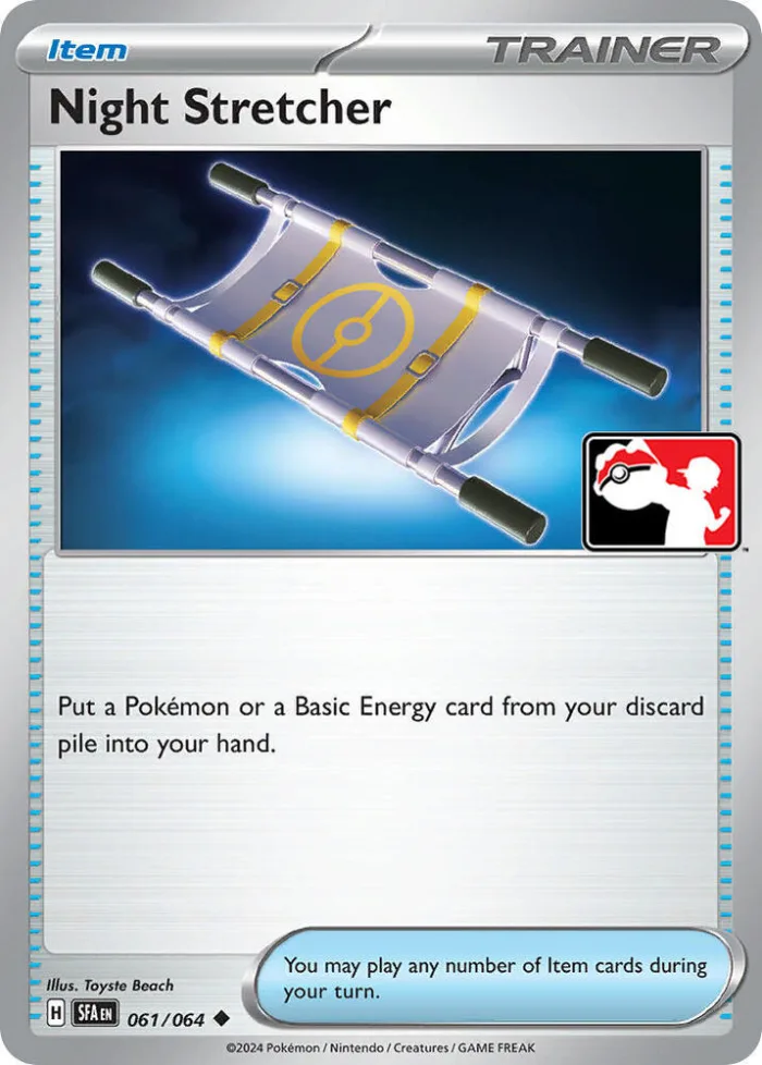 Night Stretcher Play! Pokémon Prize Pack Series Seven card