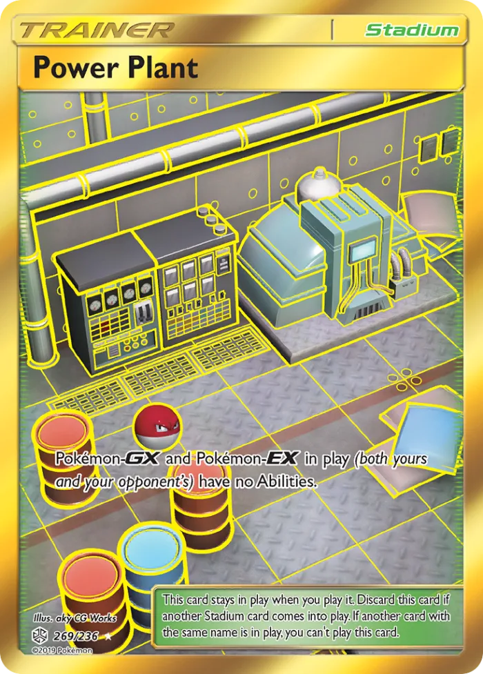 Power Plant #269 Cosmic Eclipse Pokemon card