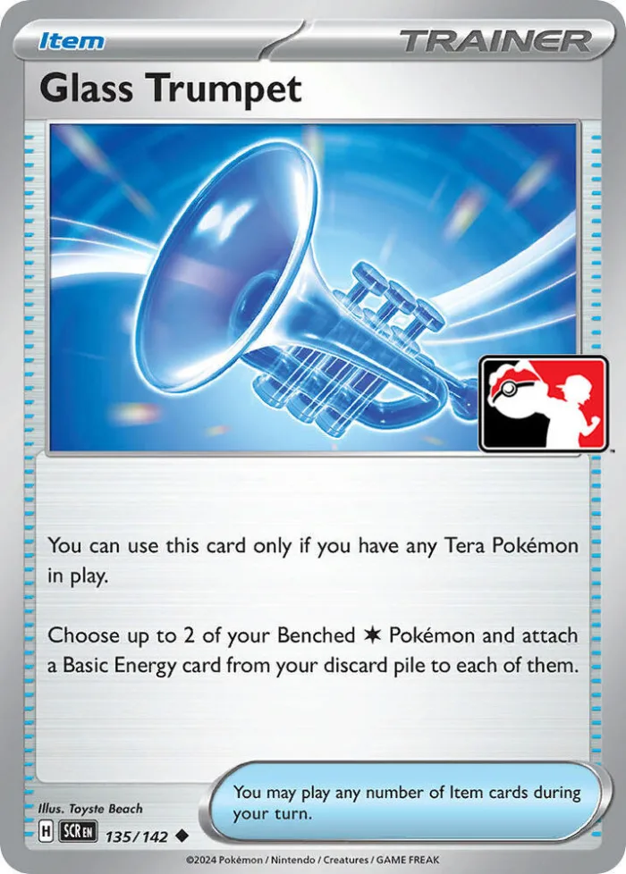 Glass Trumpet Play! Pokémon Prize Pack Series Seven card