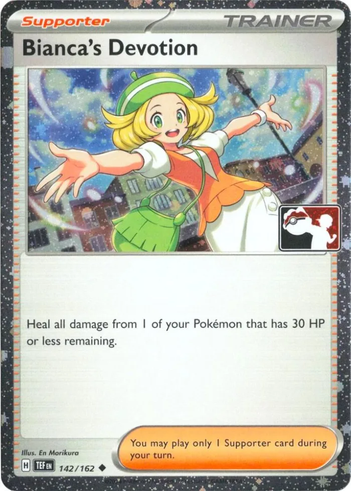 Bianca's Devotion Play! Pokémon Prize Pack Series Seven card