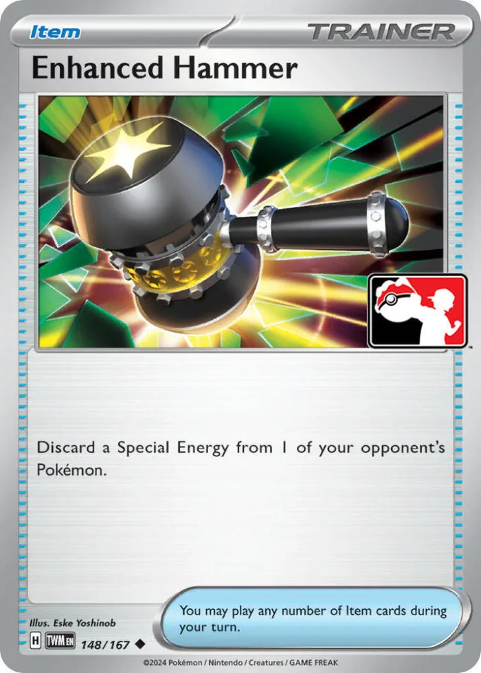 Enhanced Hammer Play! Pokémon Prize Pack Series Seven card