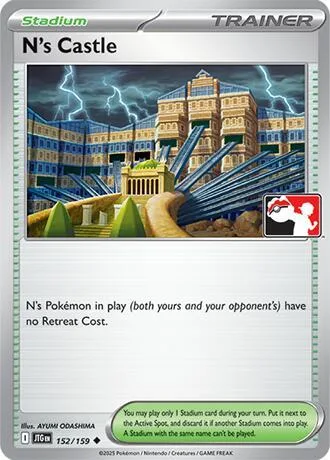 N's Castle Play! Pokémon Prize Pack Series Seven card
