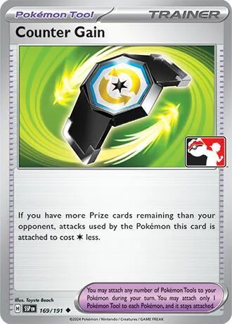 Counter Gain Play! Pokémon Prize Pack Series Seven card
