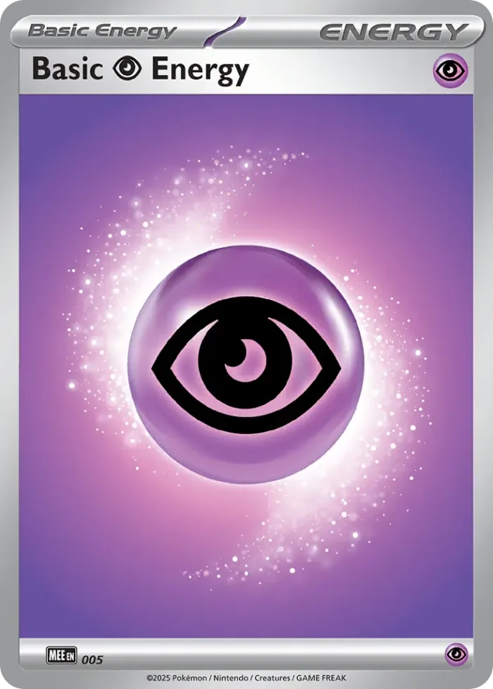 Basic Psychic Energy Play! Pokémon Prize Pack Series Eight card
