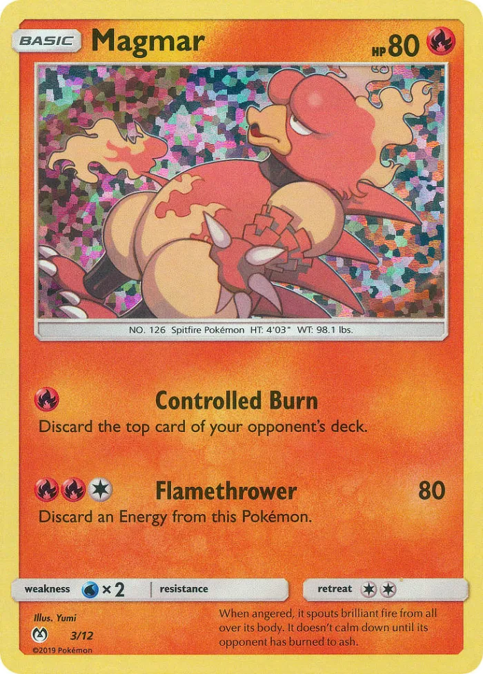 Magmar #3 McDonald's Collection 2019 Pokemon card