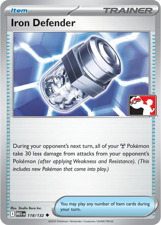 Iron Defender Play! Pokémon Prize Pack Series Eight card