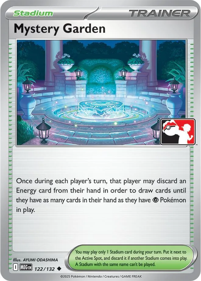 Mystery Garden Play! Pokémon Prize Pack Series Eight card