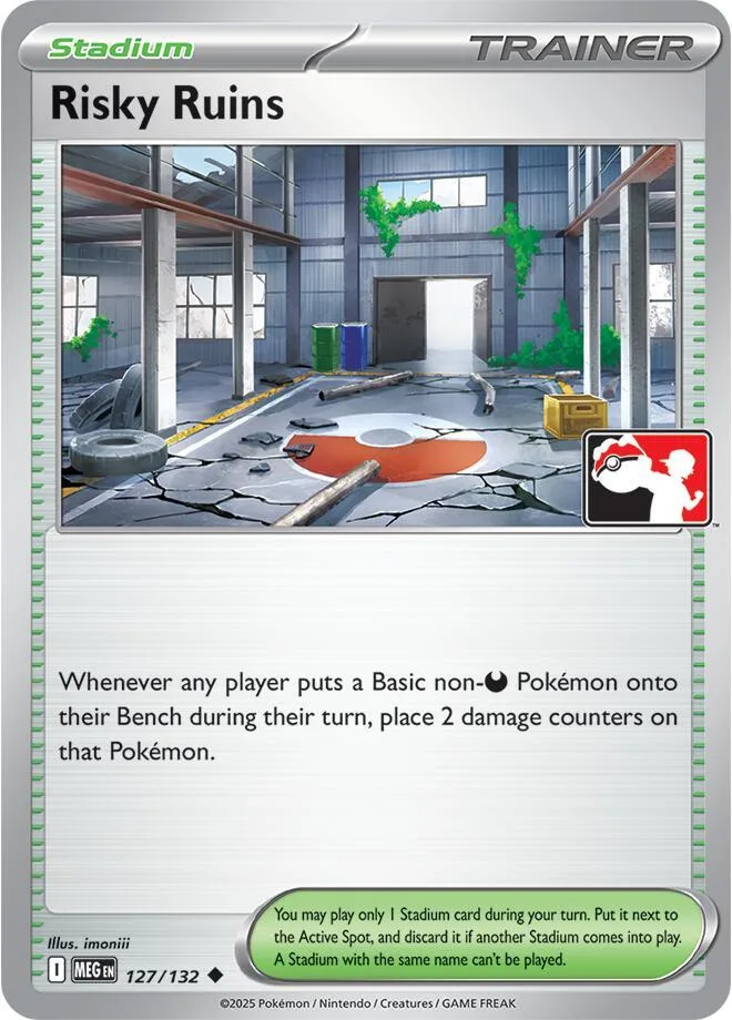 Risky Ruins Play! Pokémon Prize Pack Series Eight card