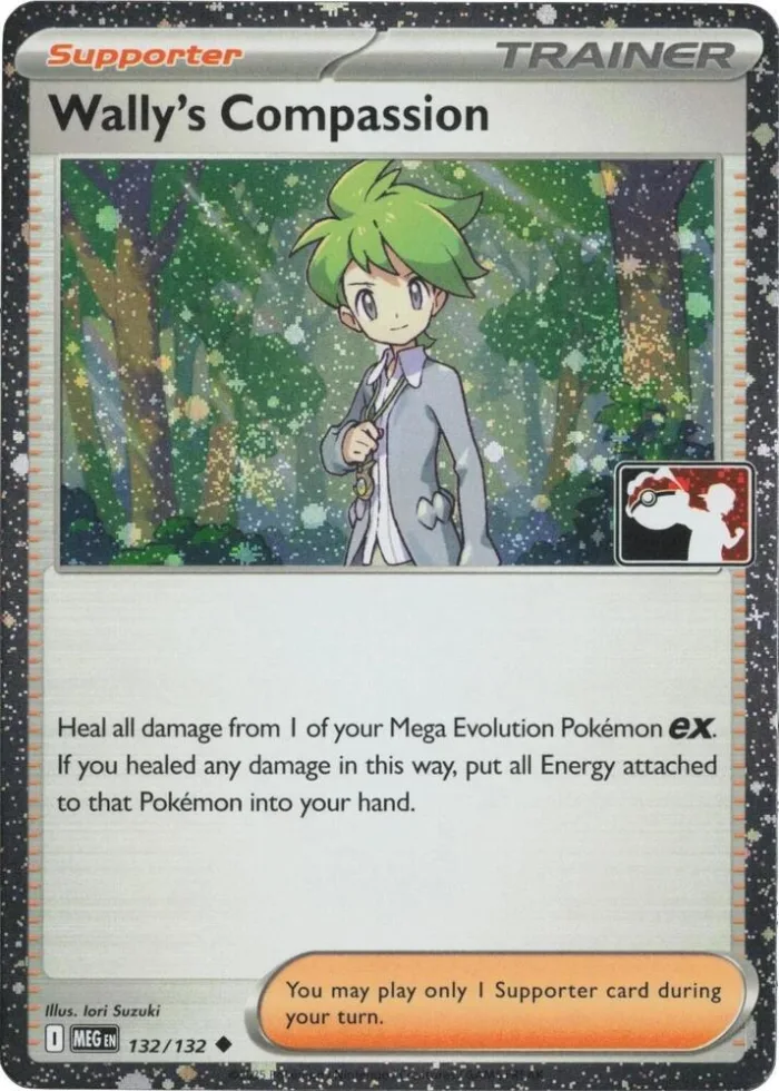 Wally's Compassion Play! Pokémon Prize Pack Series Eight card