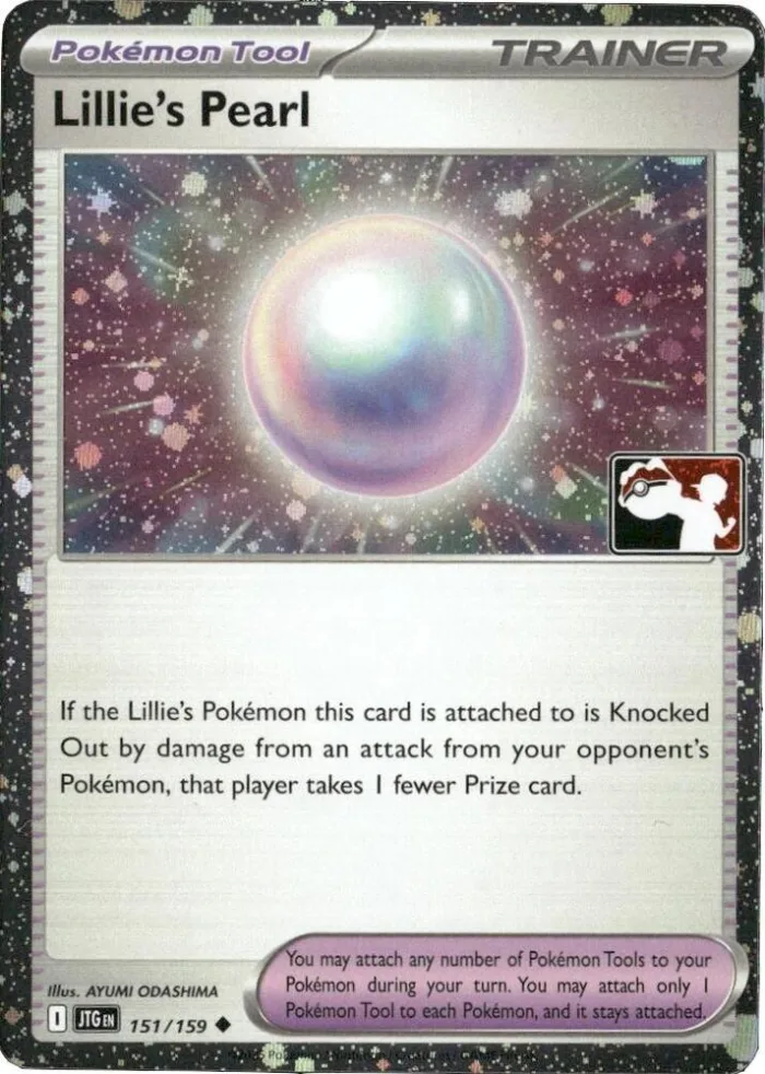 Lillie's Pearl Play! Pokémon Prize Pack Series Eight card