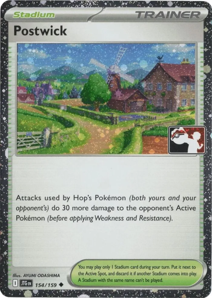 Postwick Play! Pokémon Prize Pack Series Eight card