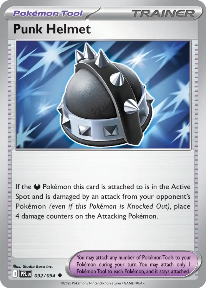 Punk Helmet Play! Pokémon Prize Pack Series Nine card