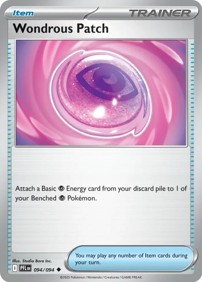 Wondrous Patch Play! Pokémon Prize Pack Series Nine card