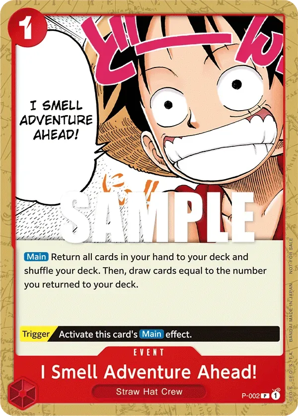 I Smell Adventure Ahead! Promos card