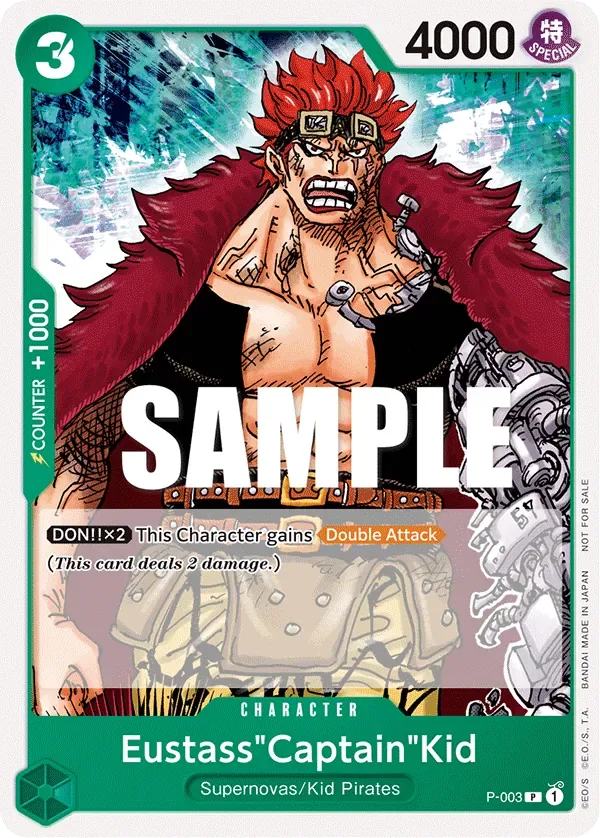 Eustass"Captain"Kid Promos card
