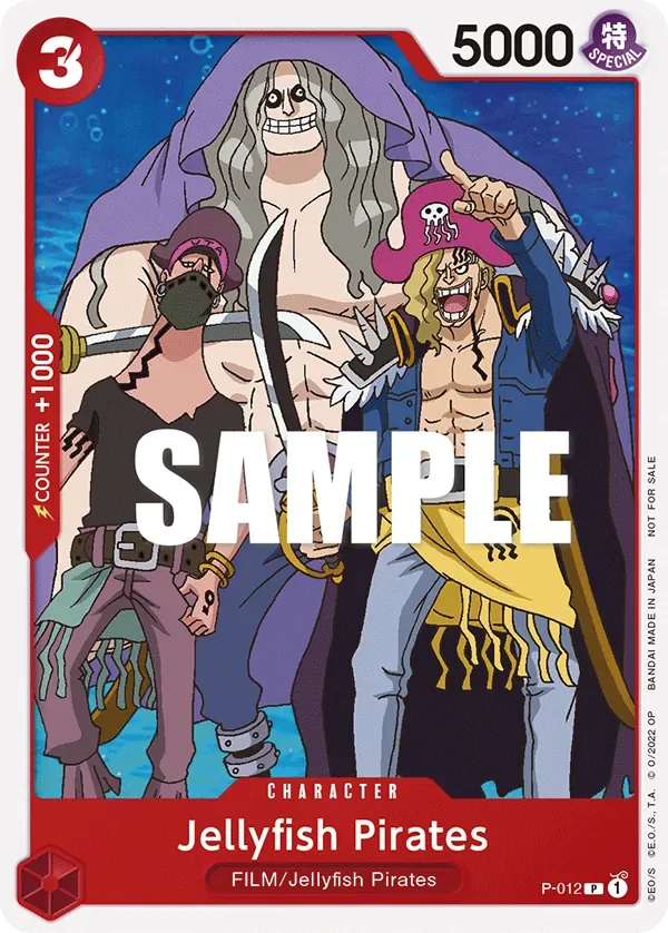 Jellyfish Pirates Promos card