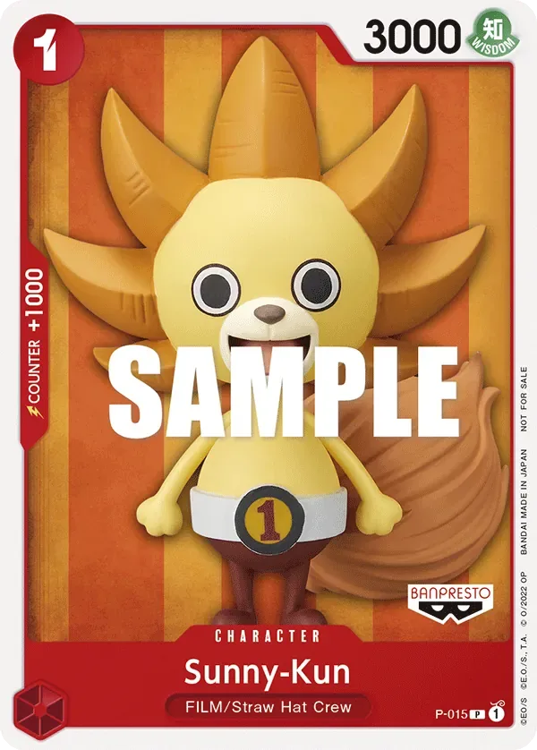 Sunny-Kun Promos card
