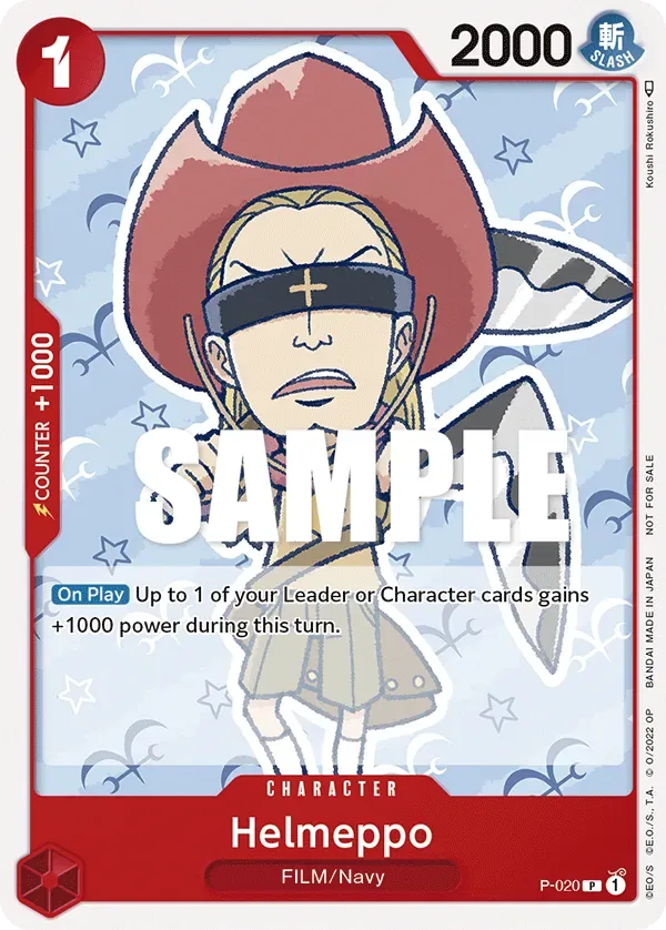 Helmeppo Promos card