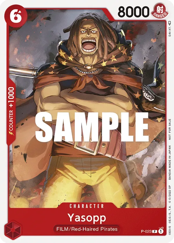 Yasopp Promos card