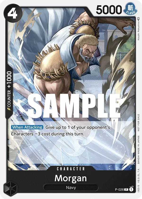 Morgan Promos card