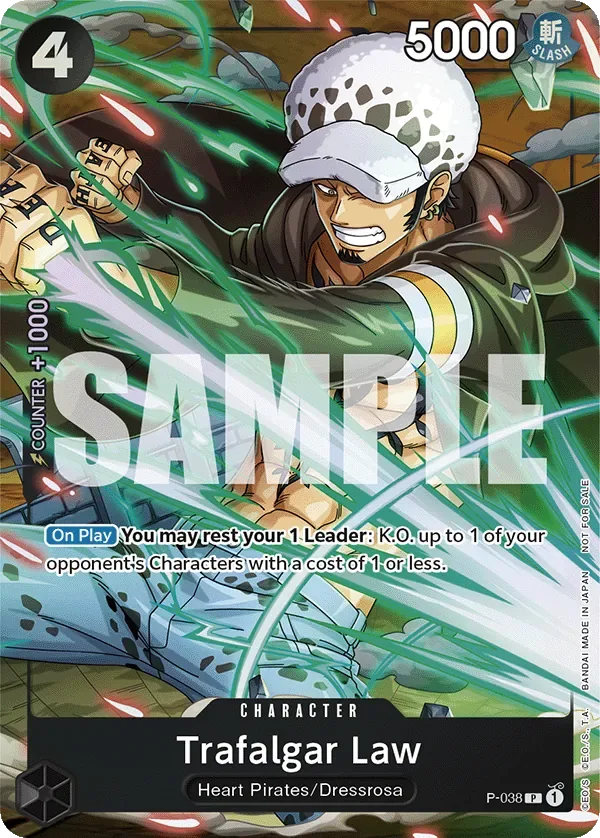 Trafalgar Law Promos card