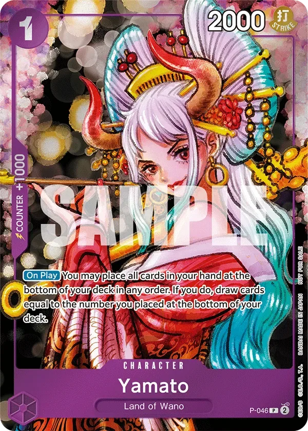 Yamato Promos card