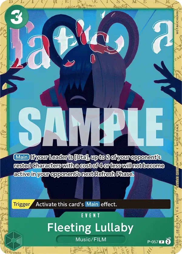 Fleeting Lullaby Promos card