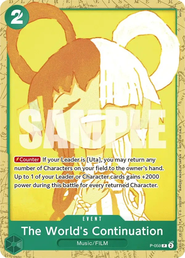 The World's Continuation Promos card