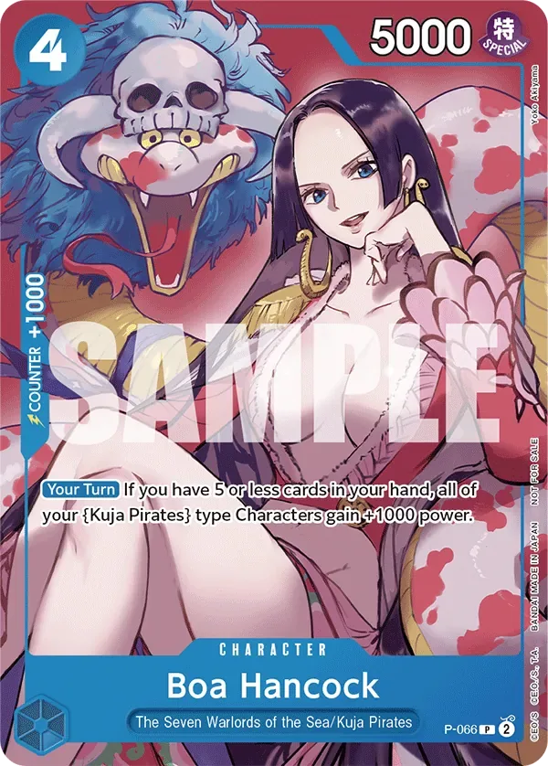 Boa Hancock Promos card