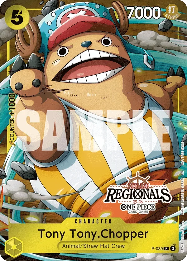 Tony Tony.Chopper Promos card