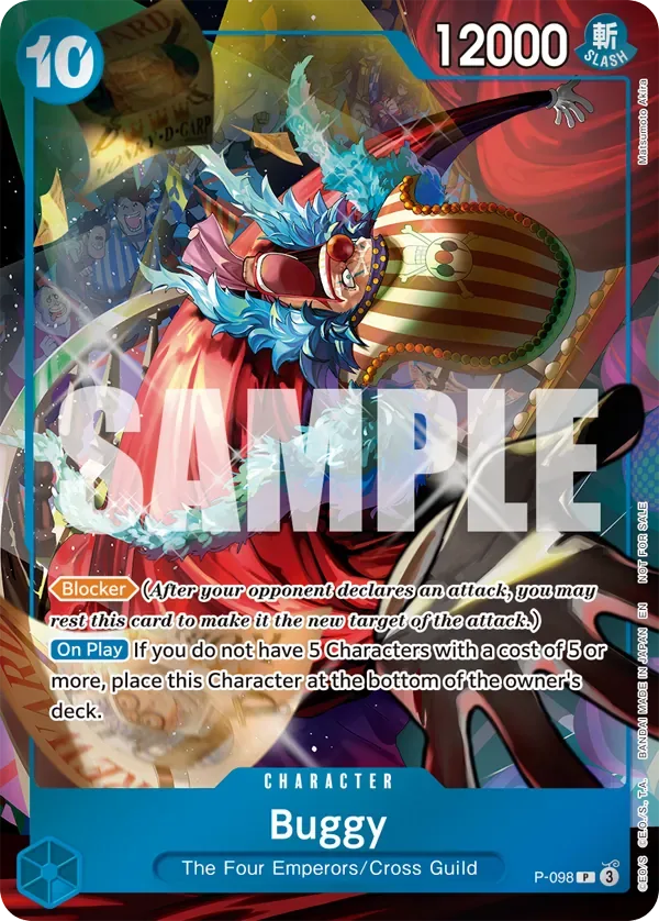 Buggy Promos card