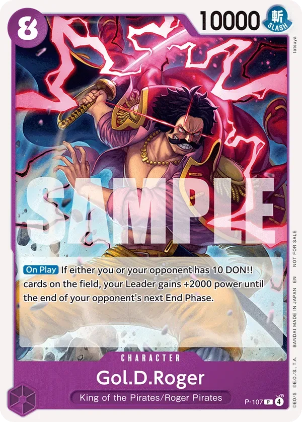 Gol.D.Roger Promos card