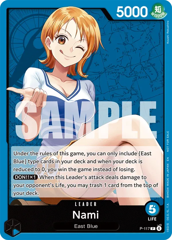 Nami Promos card