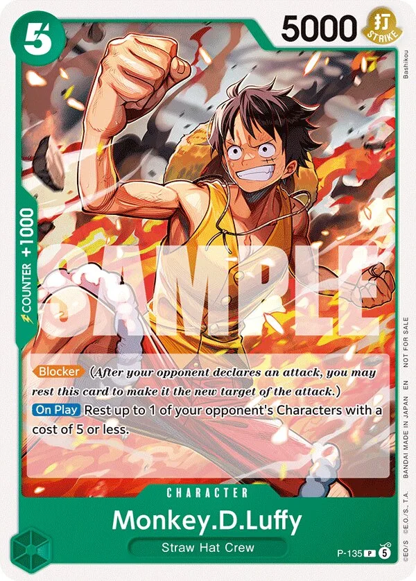 Monkey.D.Luffy Promos card