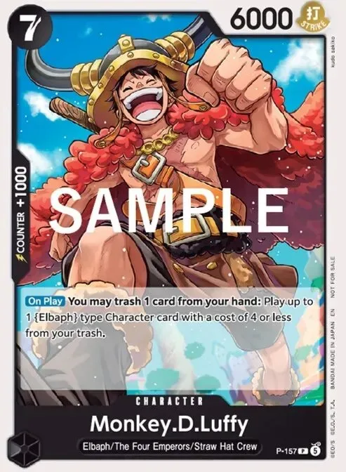 Monkey.D.Luffy Promos card