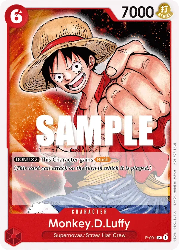 Monkey.D.Luffy Promos card