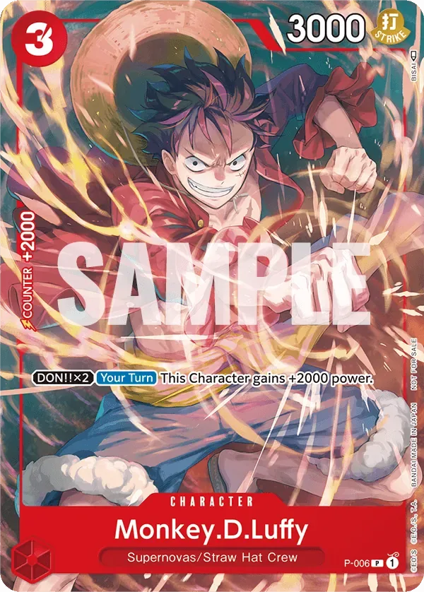 Monkey.D.Luffy Promos card