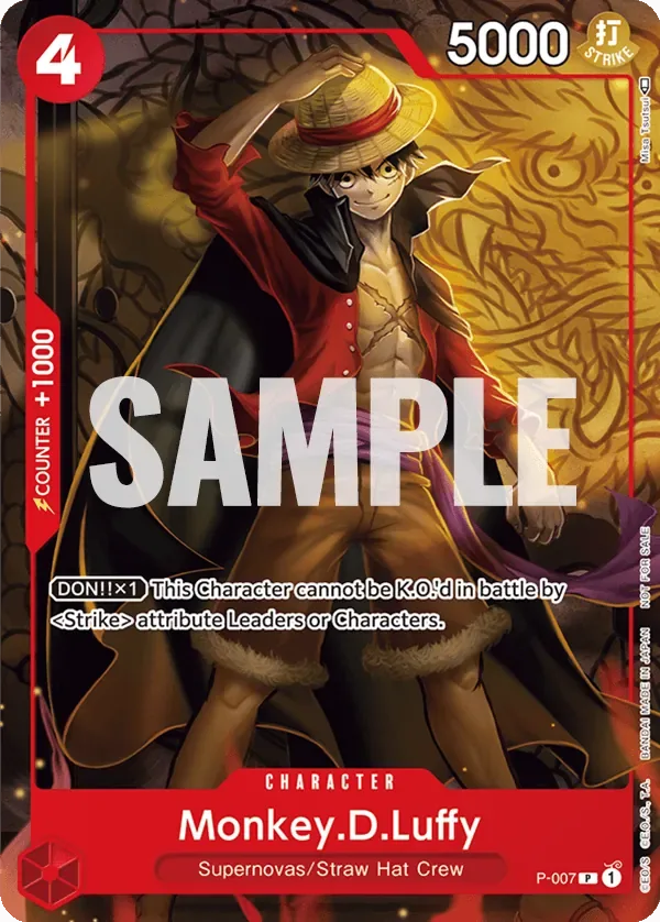 Monkey.D.Luffy Promos card