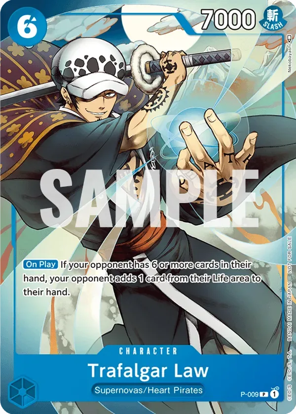 Trafalgar Law Promos card
