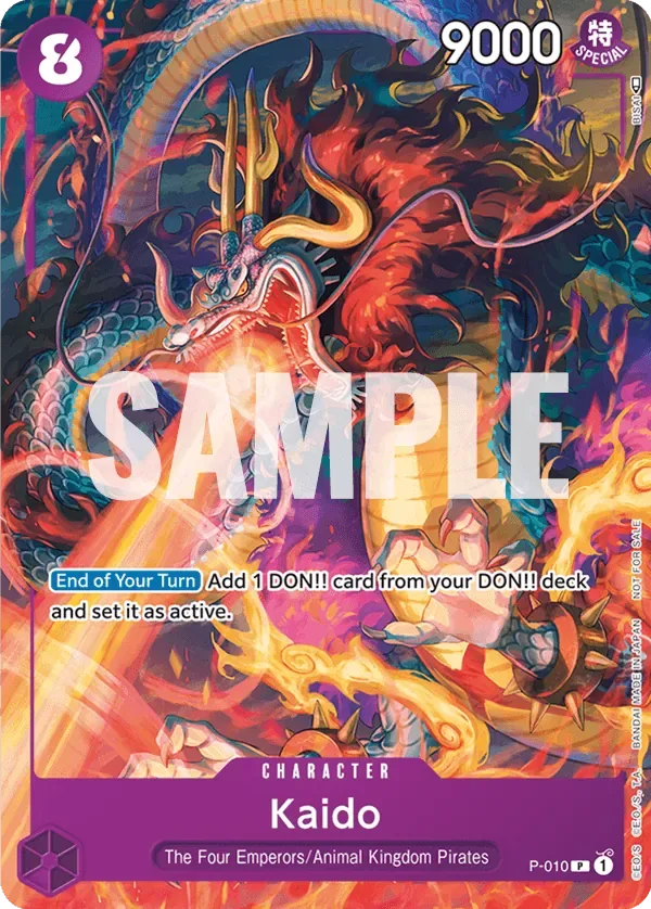 Kaido Promos card