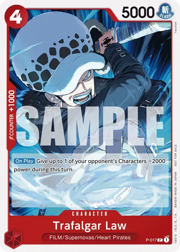 Trafalgar Law Promos card